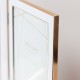 Lisa folding photo frame gold 4 x 6
