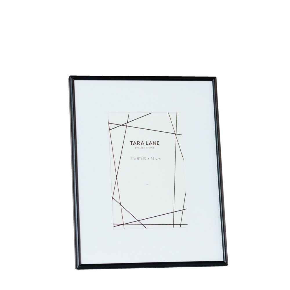 Lisa photo frame black 4 x 6