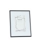 Lisa photo frame black 4 x 6