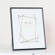 Lisa photo frame black 5 x 7