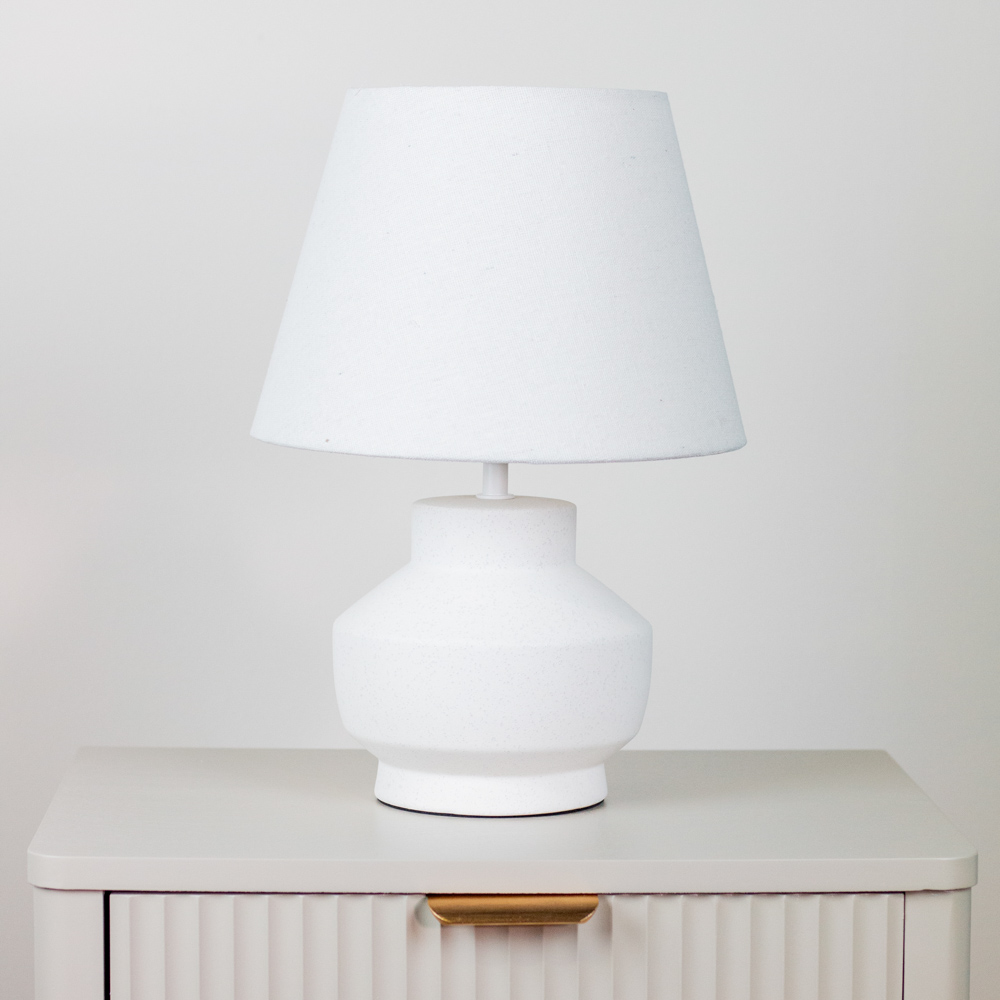 Chloe ceramic bedside lamp 36cm