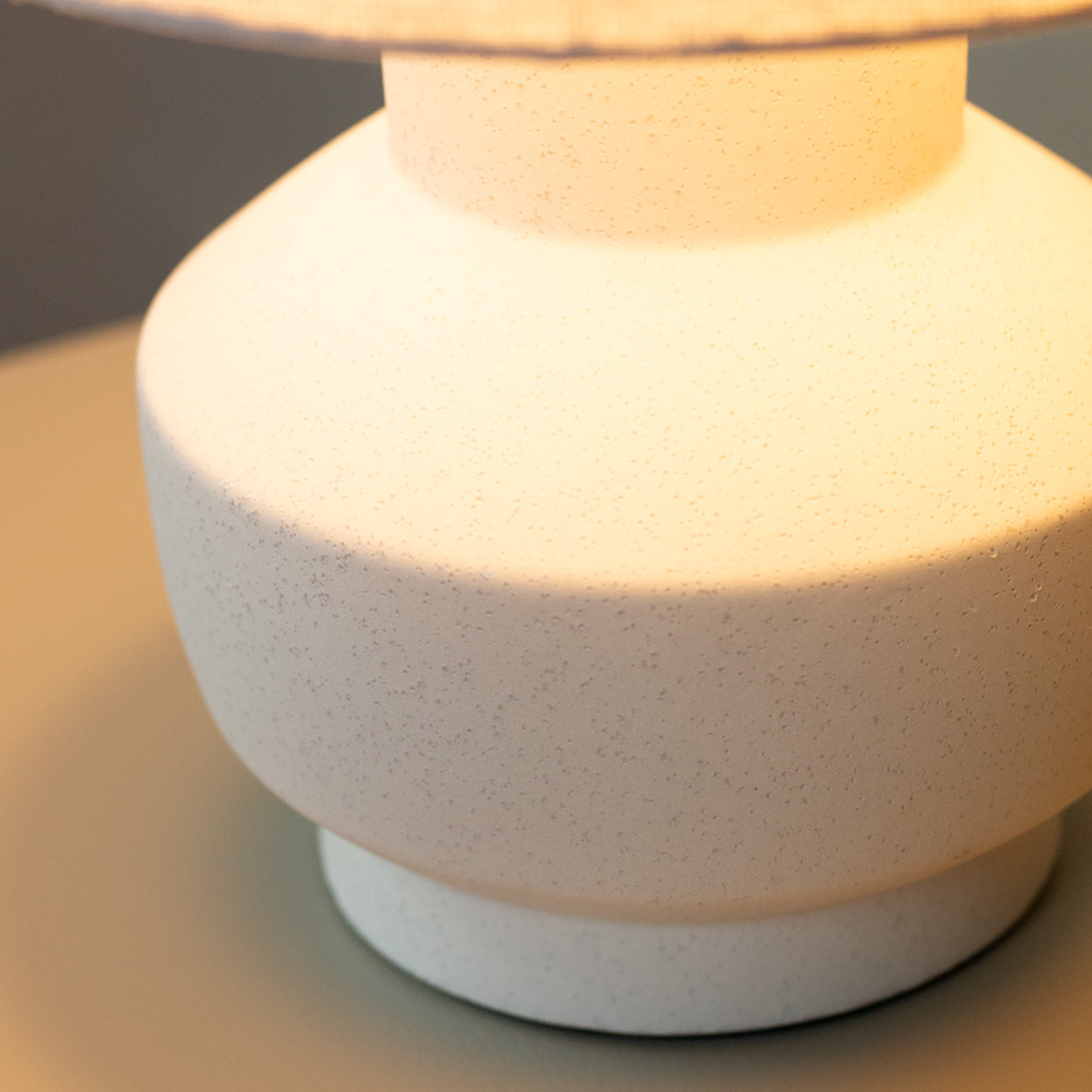 Chloe ceramic bedside lamp 36cm