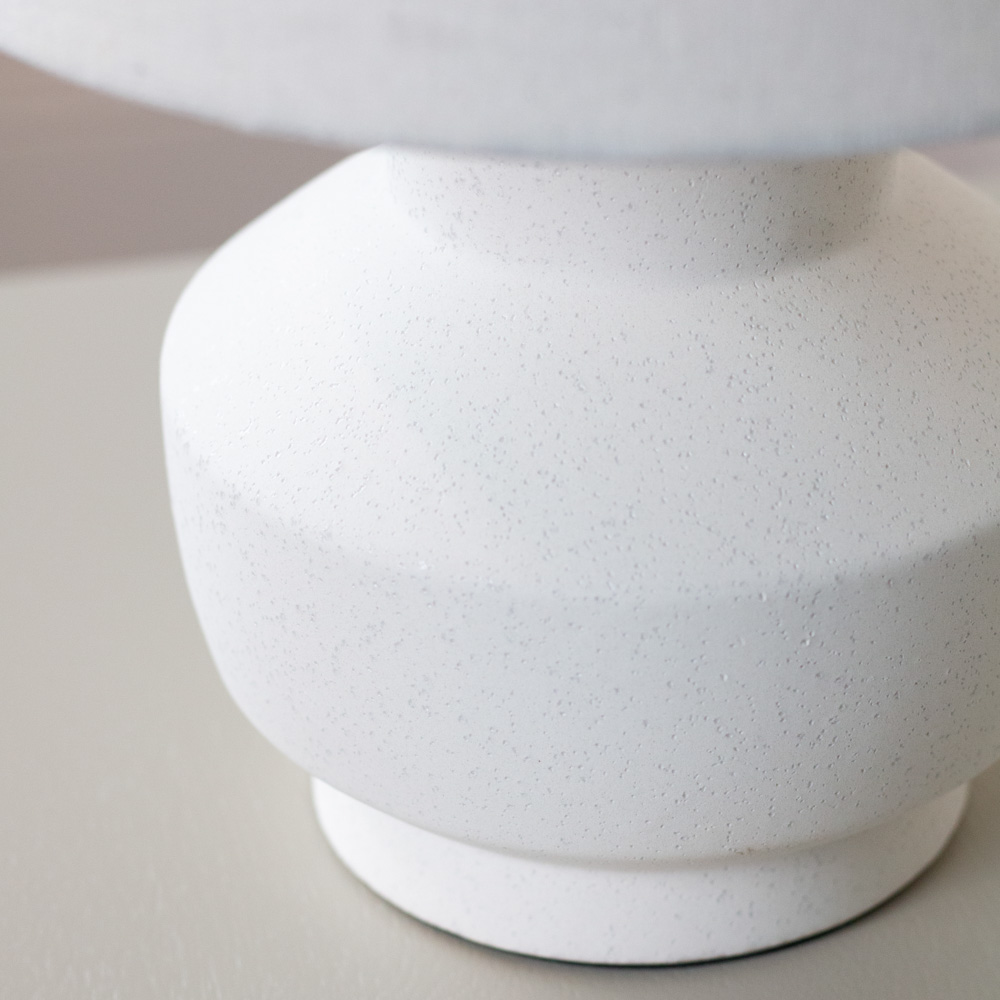 Chloe ceramic bedside lamp 36cm