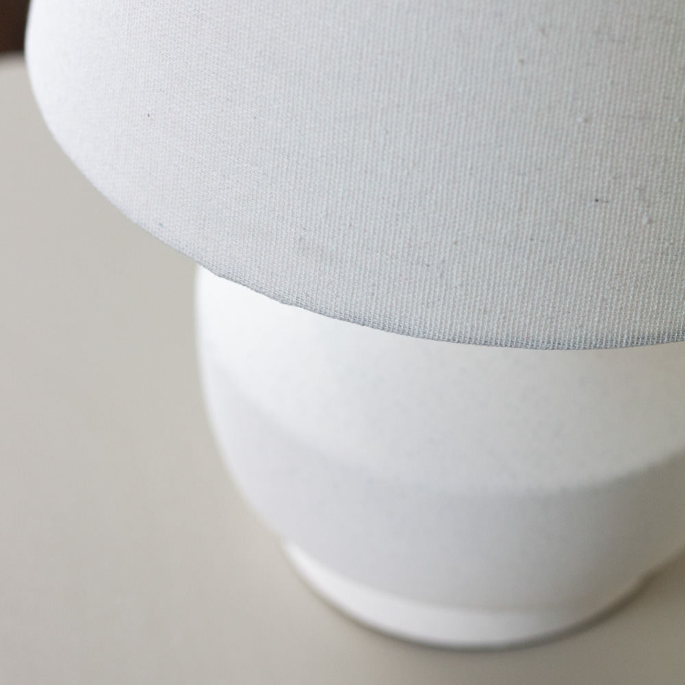 Chloe ceramic bedside lamp 36cm