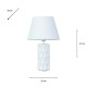 Isla ceramic table lamp 41cm
