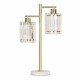 Callie crystal table lamp