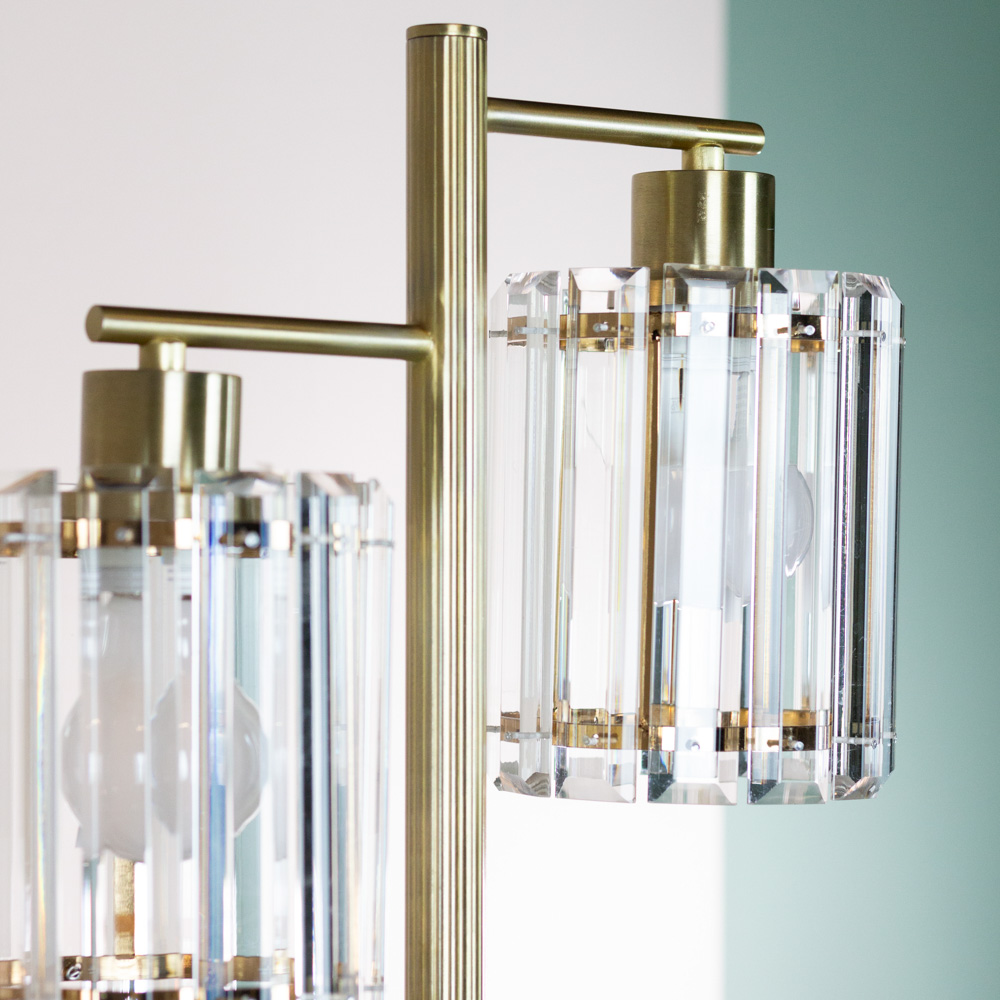 Callie crystal table lamp