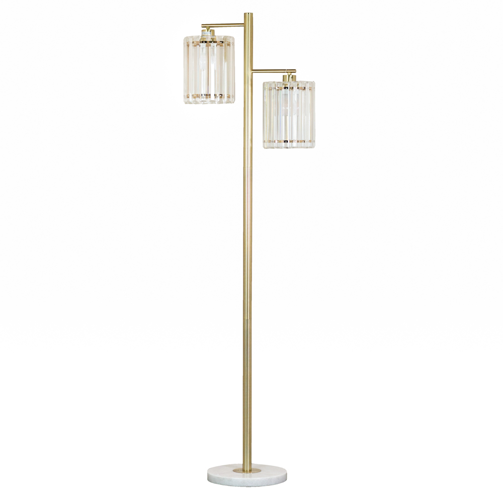 Callie crystal floor lamp