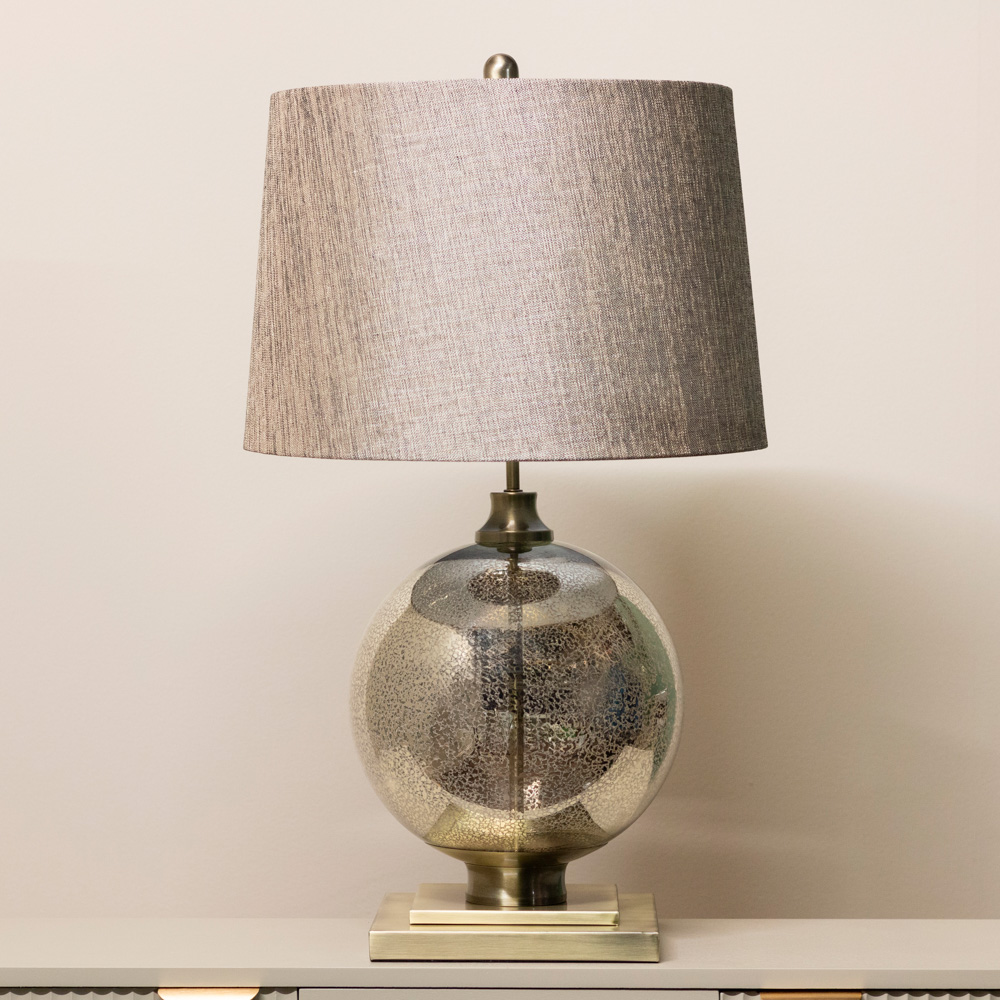 Mya table lamp mercury