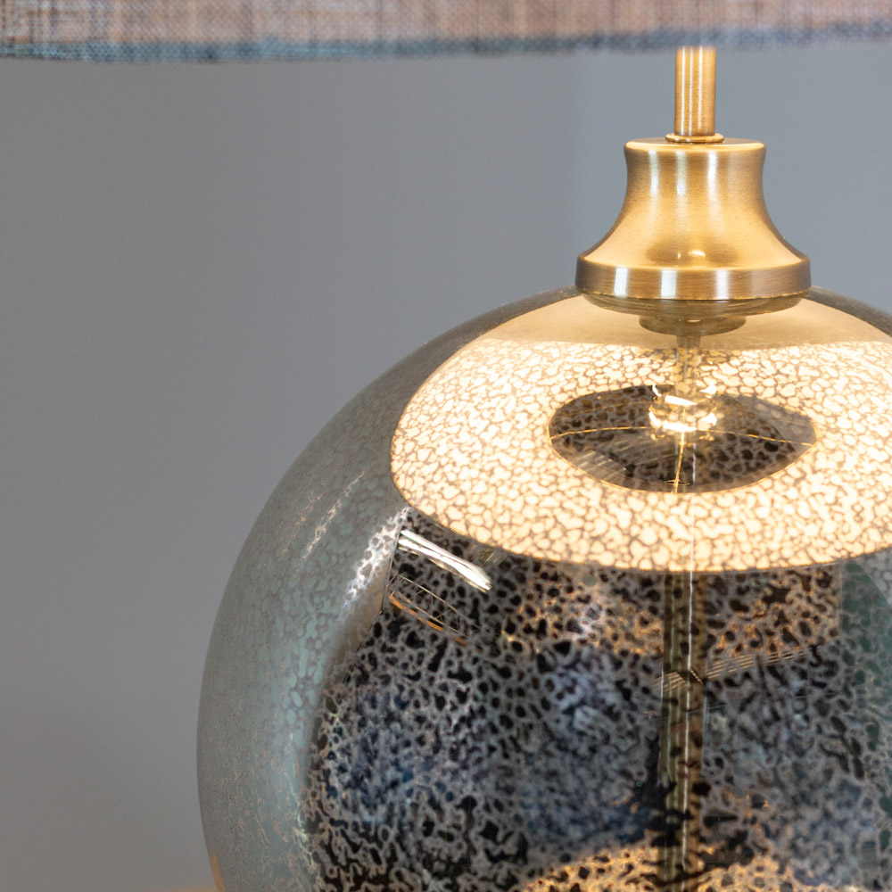 Mya table lamp mercury
