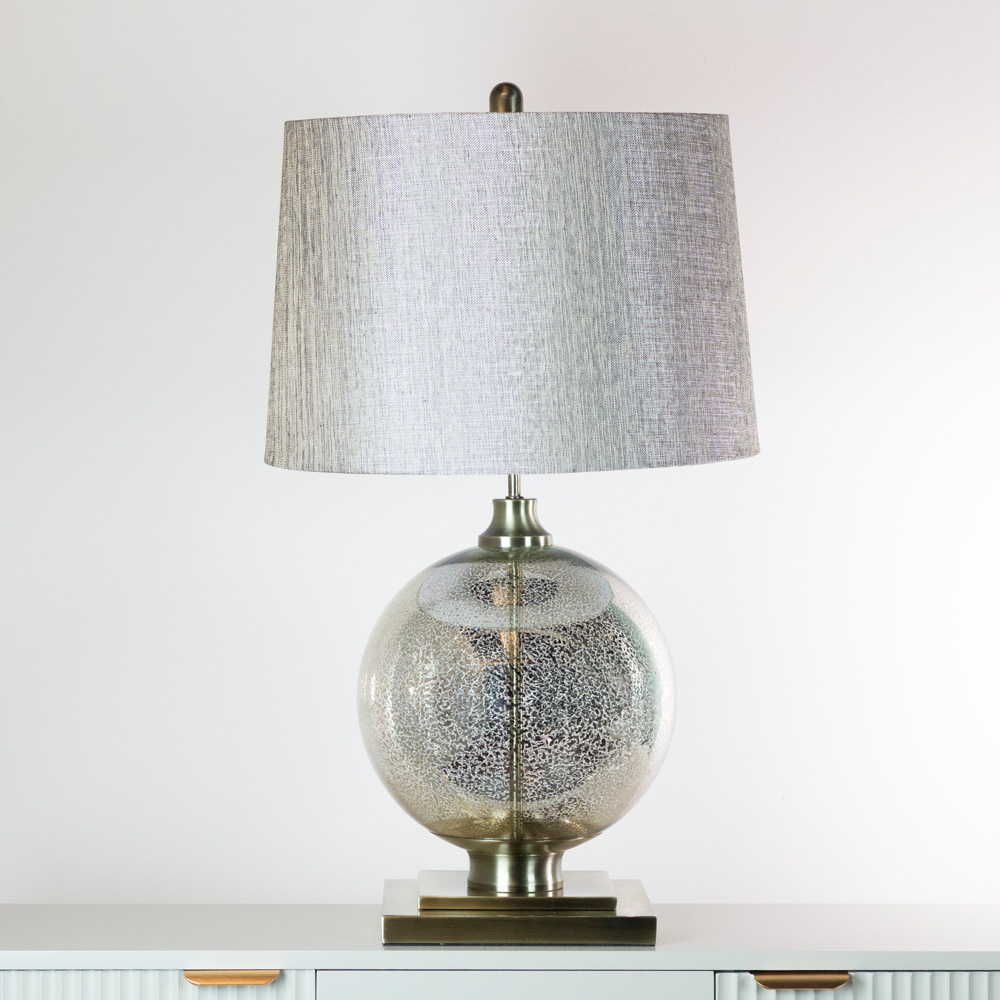 Mya table lamp mercury