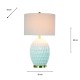 Gemma ceramic lamp natural