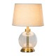 Bella glass lamp gold 45cm