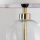 Bella glass lamp gold 45cm