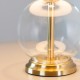 Bella glass lamp gold 45cm
