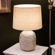 Tiana ceramic lamp ridged 43cm