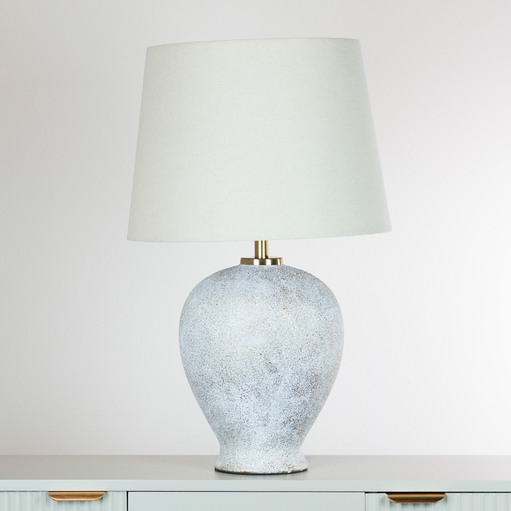 Harlee ceramic table lamp smooth 60cm
