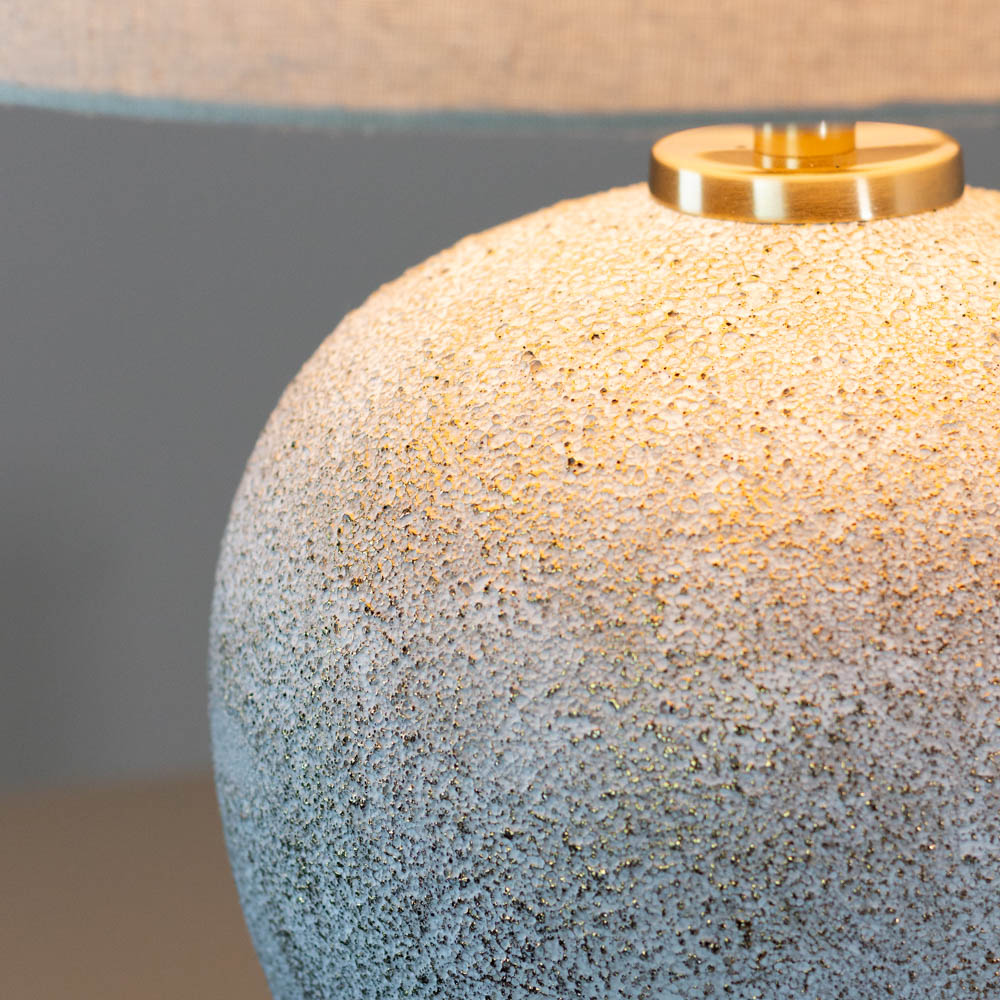 Harlee ceramic table lamp smooth 60cm