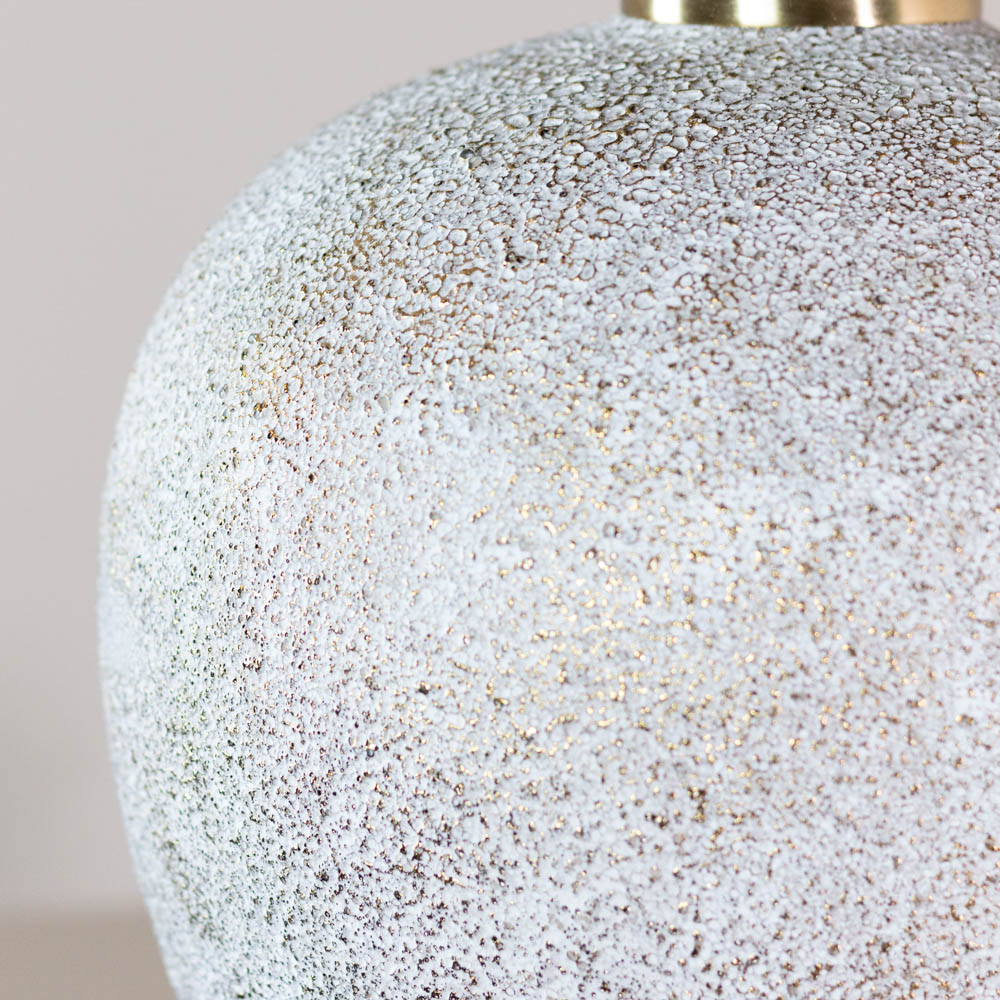 Harlee ceramic table lamp smooth 60cm