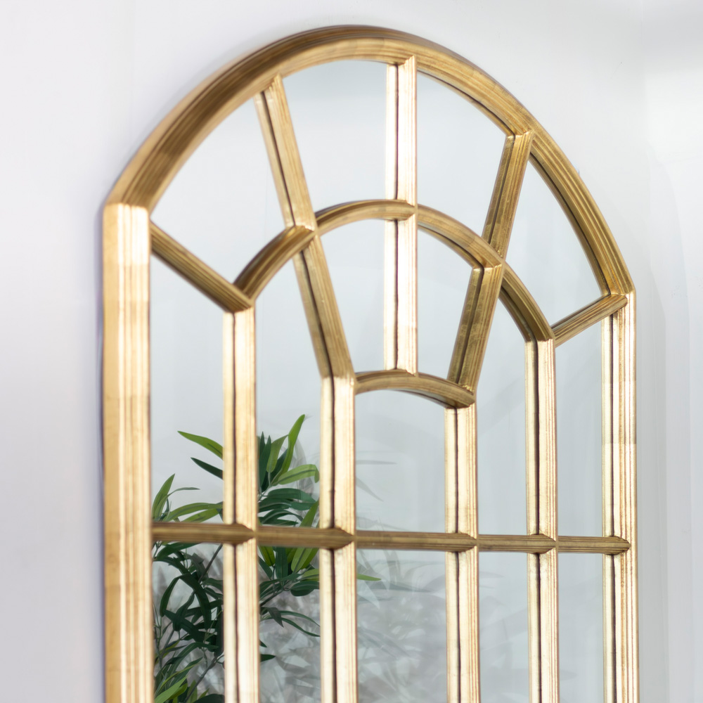 Celine window mirror 100 x 150cm gold