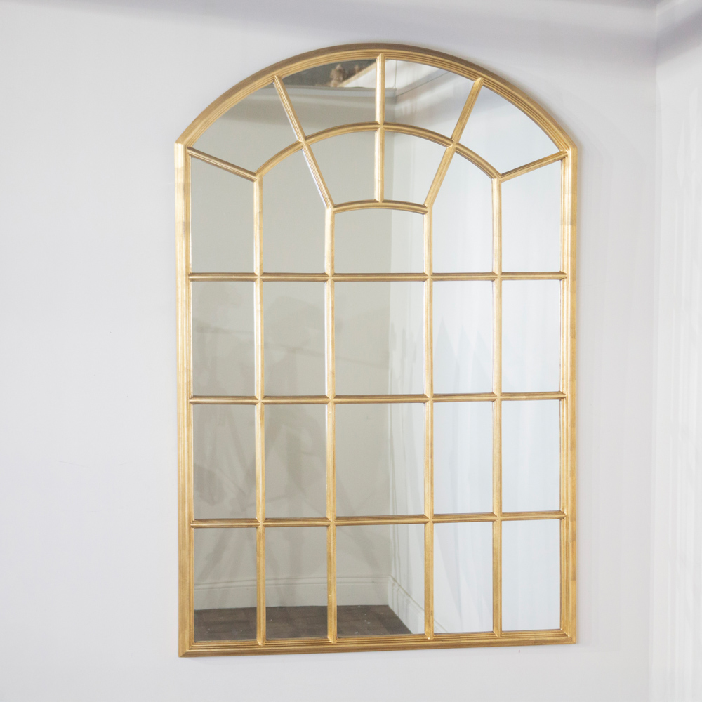 Celine window mirror 100 x 150cm gold