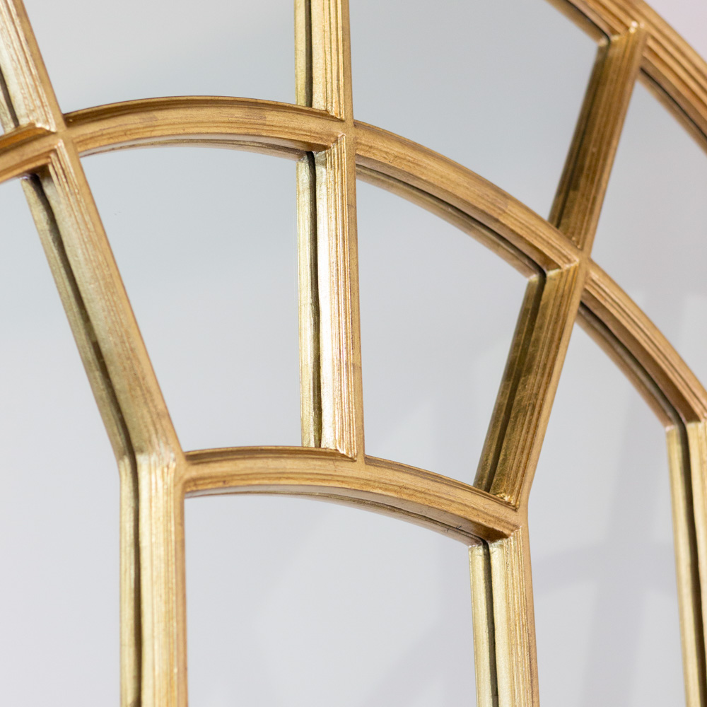 Celine window mirror 100 x 150cm gold