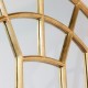 Celine window mirror 100 x 150cm gold