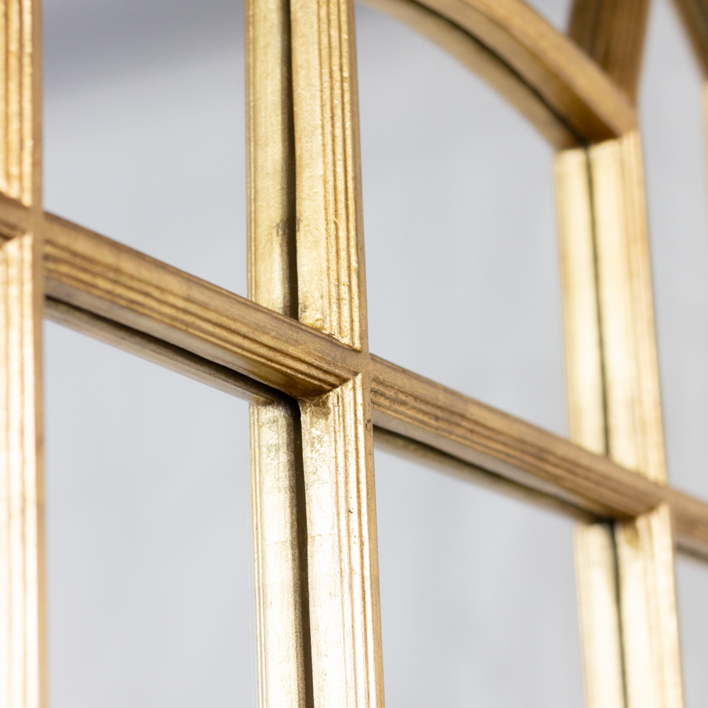 Celine window mirror 100 x 150cm gold