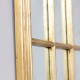 Celine window mirror 100 x 150cm gold