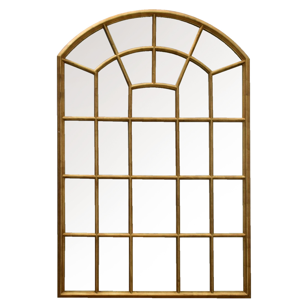 Celine window mirror 100 x 150cm gold
