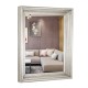 Lily rectangle mirror 78 x 98cm champagne
