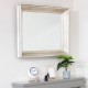 Lily rectangle mirror 78 x 98cm champagne