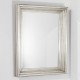 Lily rectangle mirror 78 x 98cm champagne