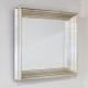 Lily rectangle mirror 78 x 98cm champagne