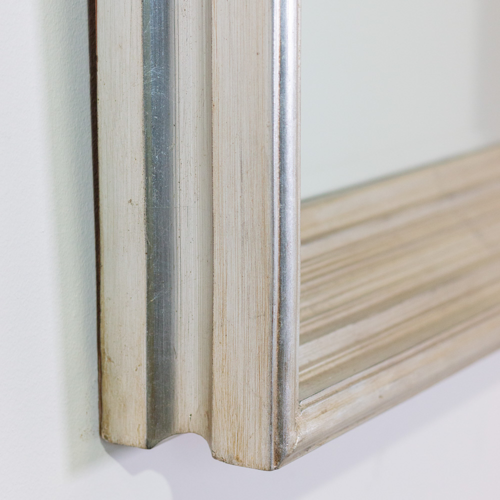 Lily rectangle mirror 78 x 98cm champagne