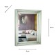 Lily rectangle mirror 78 x 98cm champagne