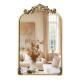 Charlotte mirror 76cm gold