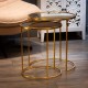 Avery s/2 side tables gold