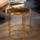 Avery s/2 side tables gold