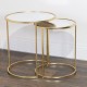 Avery s/2 side tables gold