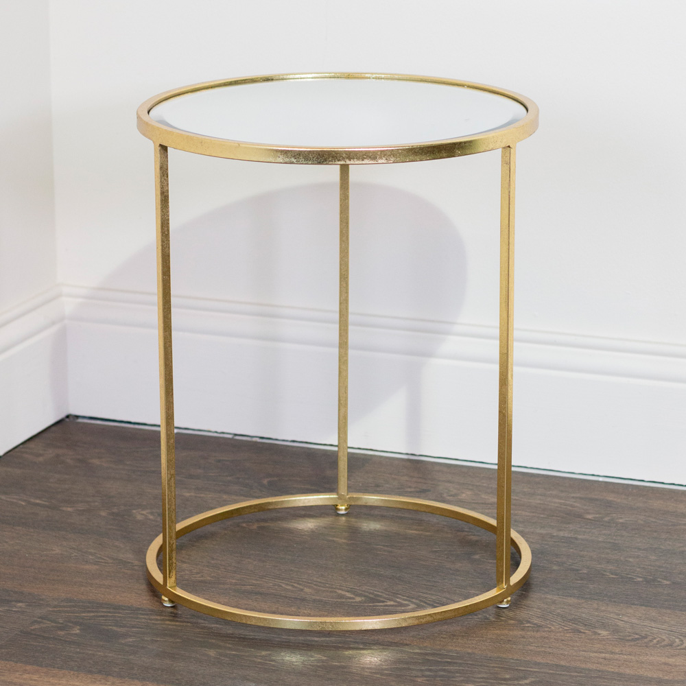 Avery s/2 side tables gold