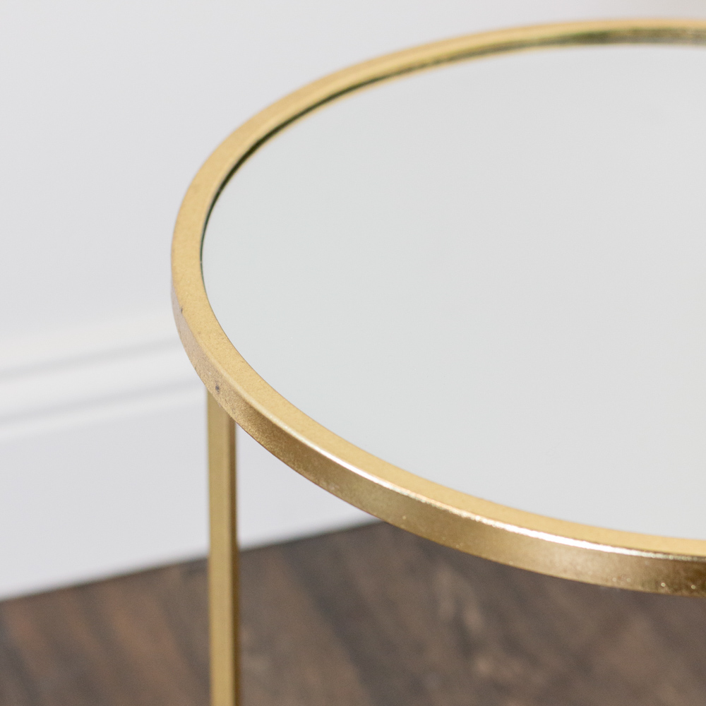 Avery s/2 side tables gold