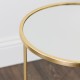 Avery s/2 side tables gold