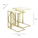 Franklin s/2 sofa tables gold