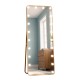 Led bulb modena cheval mirror gold 160 x 50cm 
