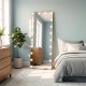 Led bulb modena cheval mirror gold 160 x 50cm 