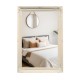 Lyon mirror 60x90cm biscuit