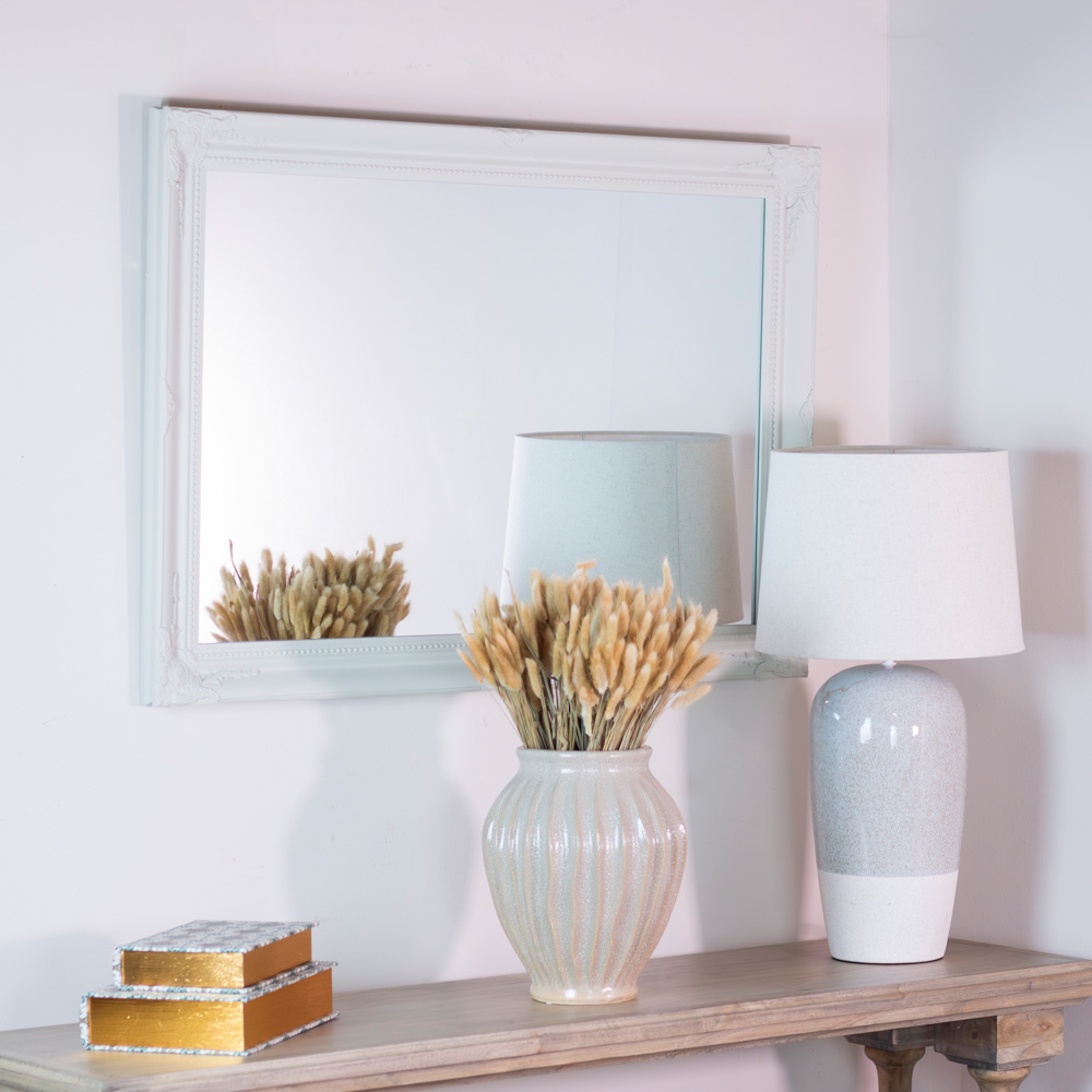 Lyon mirror 60x90cm biscuit