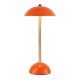 Apollo usb rechargeable lamp orange