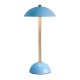 Apollo usb rechargeable lamp blue